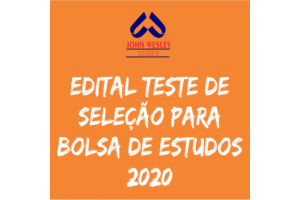 EDITAL TESTE SELEÇÃO 2020