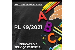 EDUCAÇÃO É SERVIÇO ESSENCIAL!