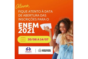 Inscrições Enem 2021