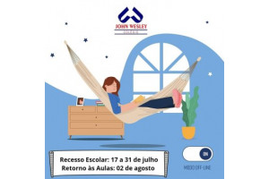 Recesso – Pausa para o descanso