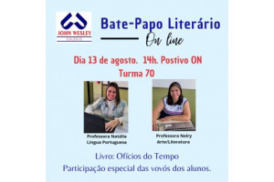 Bate-Papo Literário – Turma 70