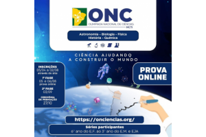 1ª FASE DA OLIMPÍADA NACIONAL DE CIÊNCIAS